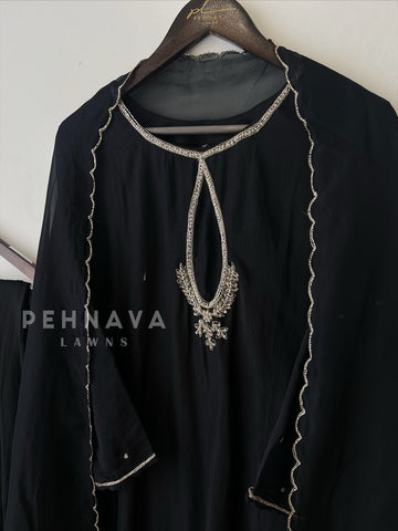 Premium HandWork Detailed chandheri Suit