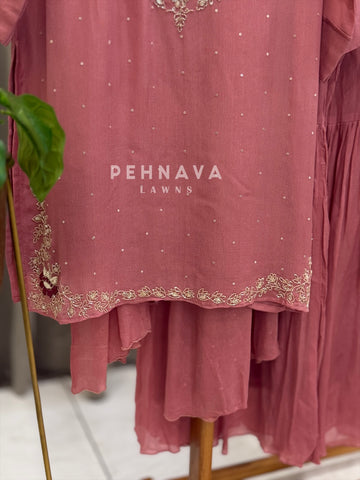 Premium Handworked Chinnon Suit
