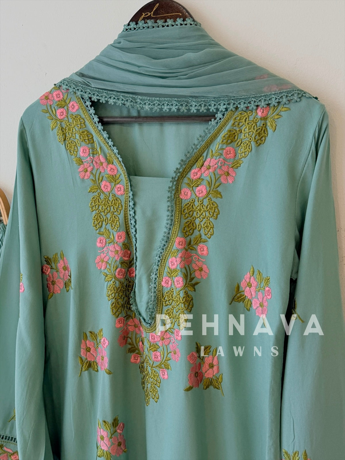 Floral Embroidered Farshi Salwar