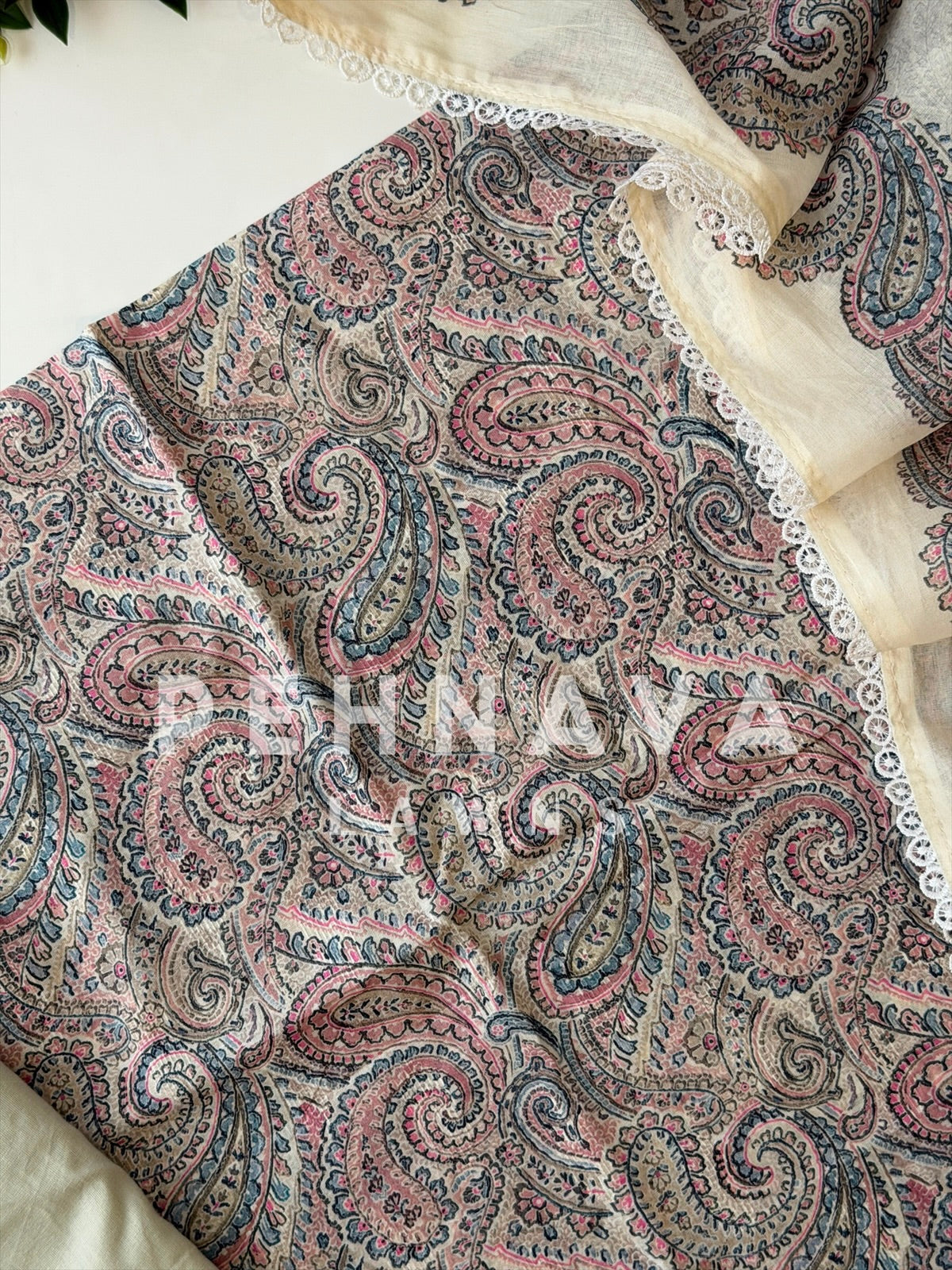 Paisley Printed Unstitched Suit 17192(6-7 Days Dispatching Time)