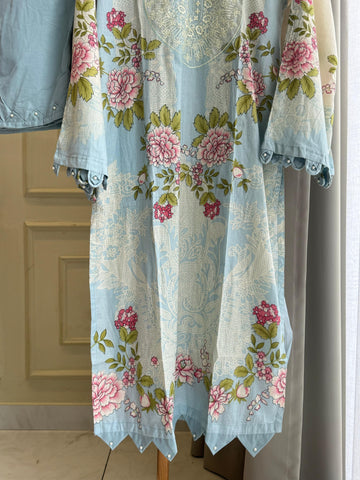 Trendy Pakistani Casual suit-4572