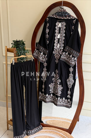 Classic Embroidered Suit Set
