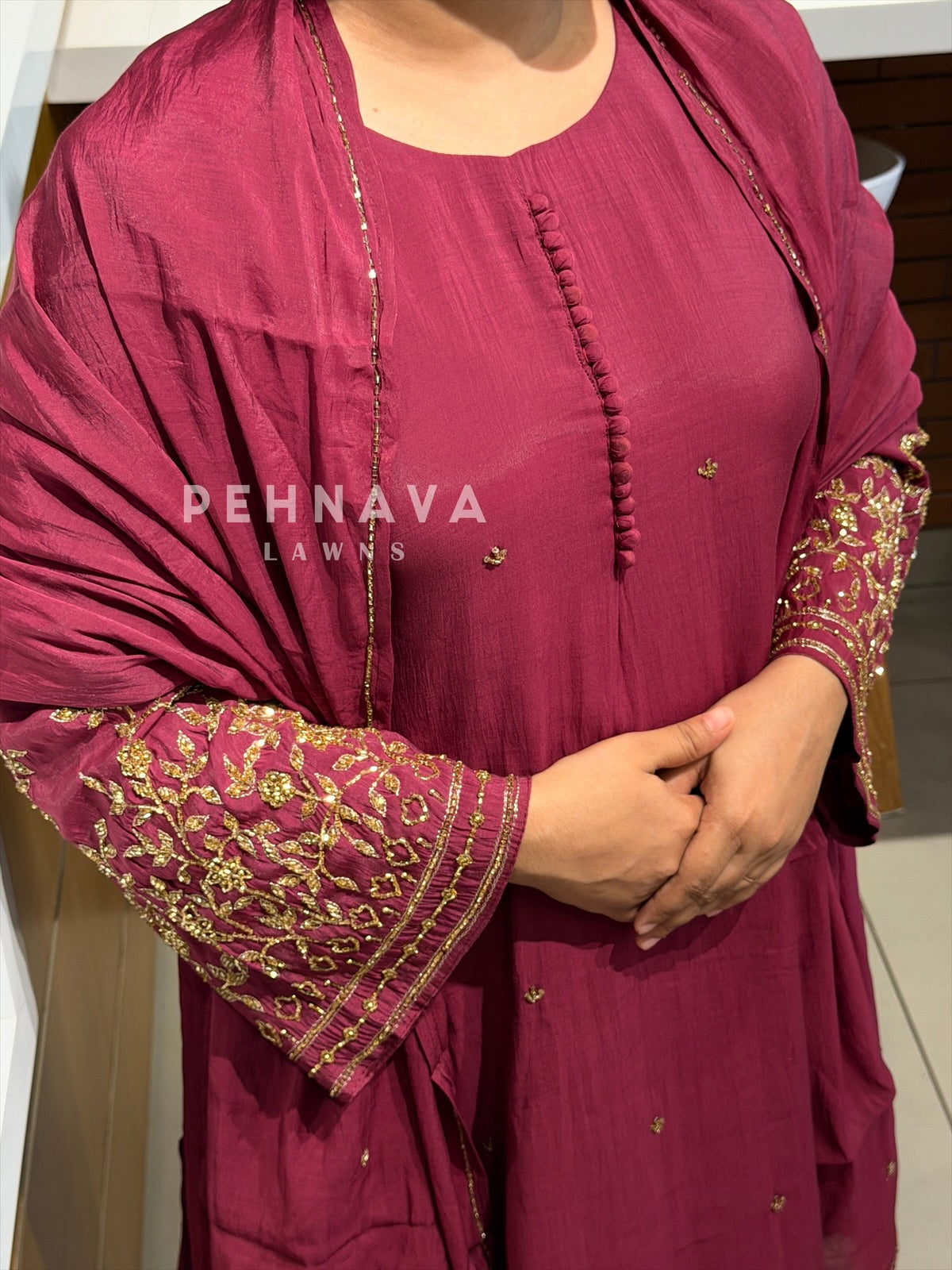 Handworked Three Piece Suit Set H-242