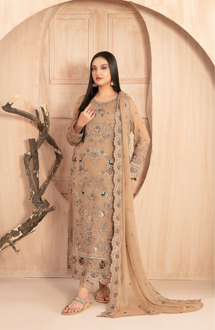 Tawakkal Afsanay Premium Semi Stitched Suit D-4908