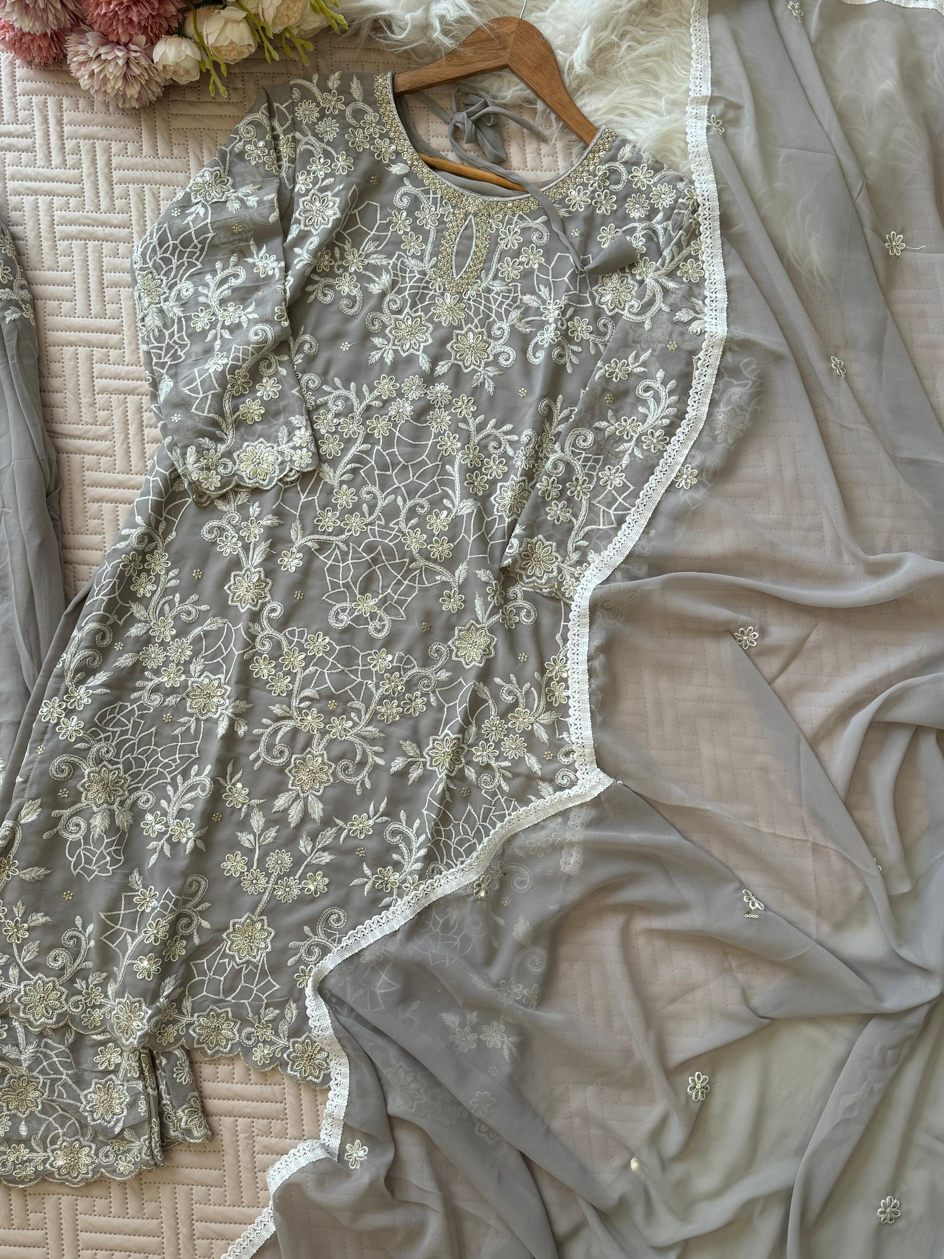 Georgette Party-wear Suit