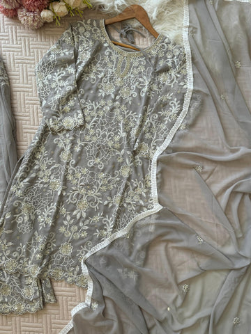 Georgette Party-wear Suit