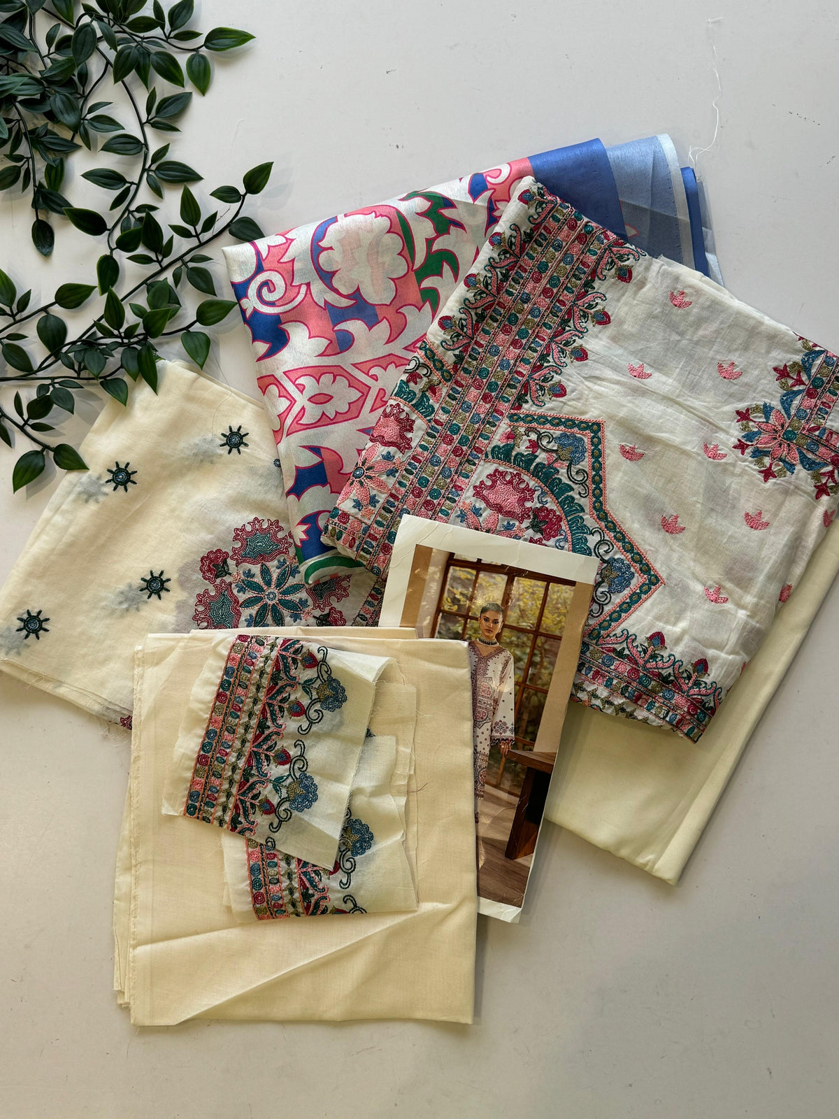 PREMIUM THREE PIECE LAWN SET-10