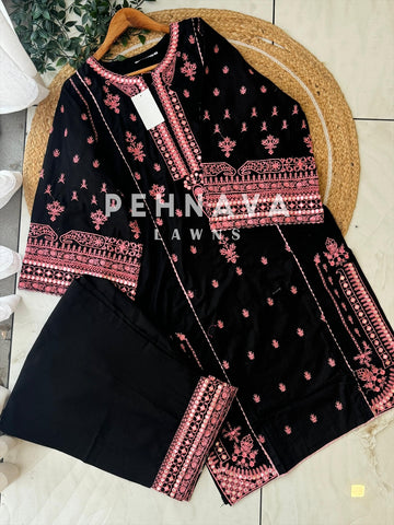 Embroiza Pakistani Modern Two Piece Suit-Nouri