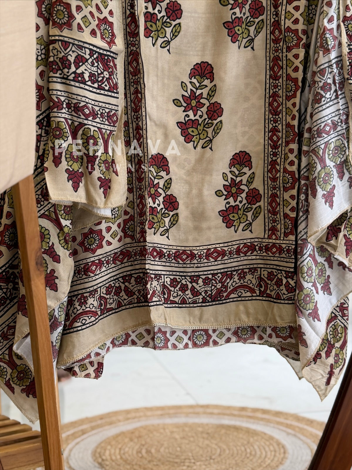 Ajrak Printed Unstitched Suit