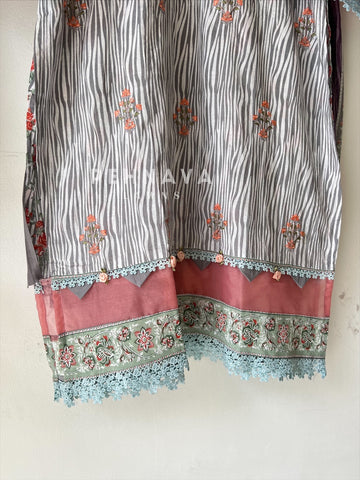 Embroidered Casual Ready To Wear Suit-21003-4