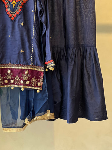 Kids party wear -ready to wear MKS-EF24-22R1 - Pehnava Lawns