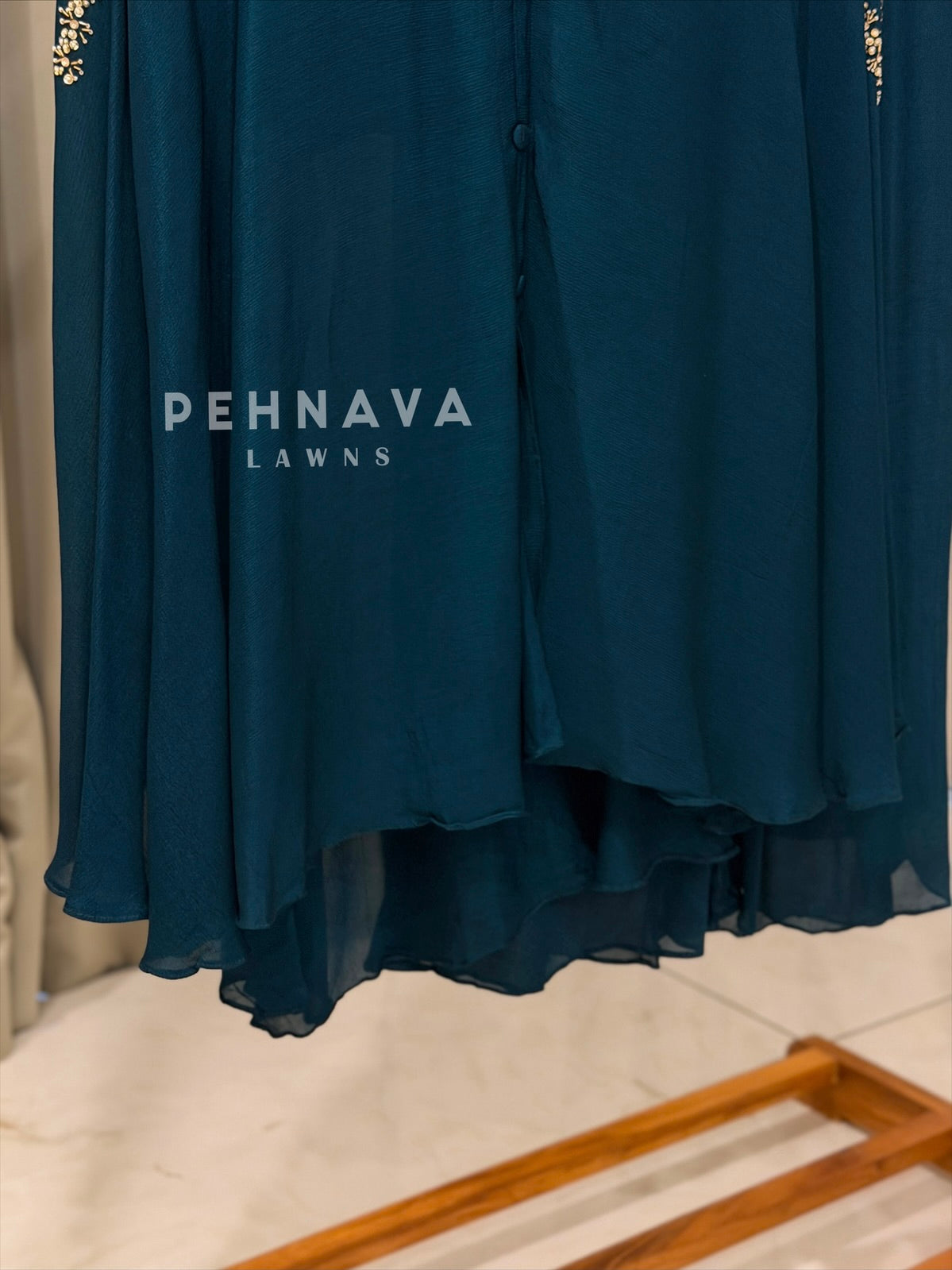 Indo-Western Chinnon Party wear Dress