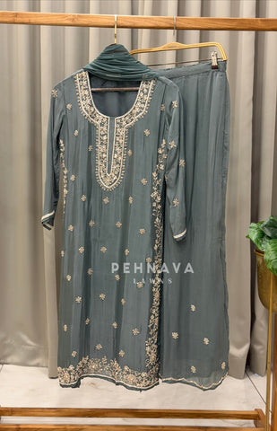 Premium Handworked Chinnon Ensemble