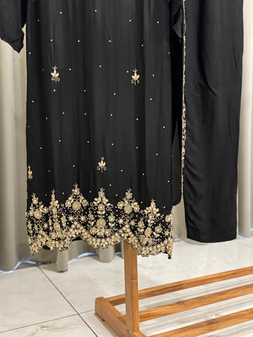 Premium Handworked Chin-non 3 piece Suit - Pehnava Lawns