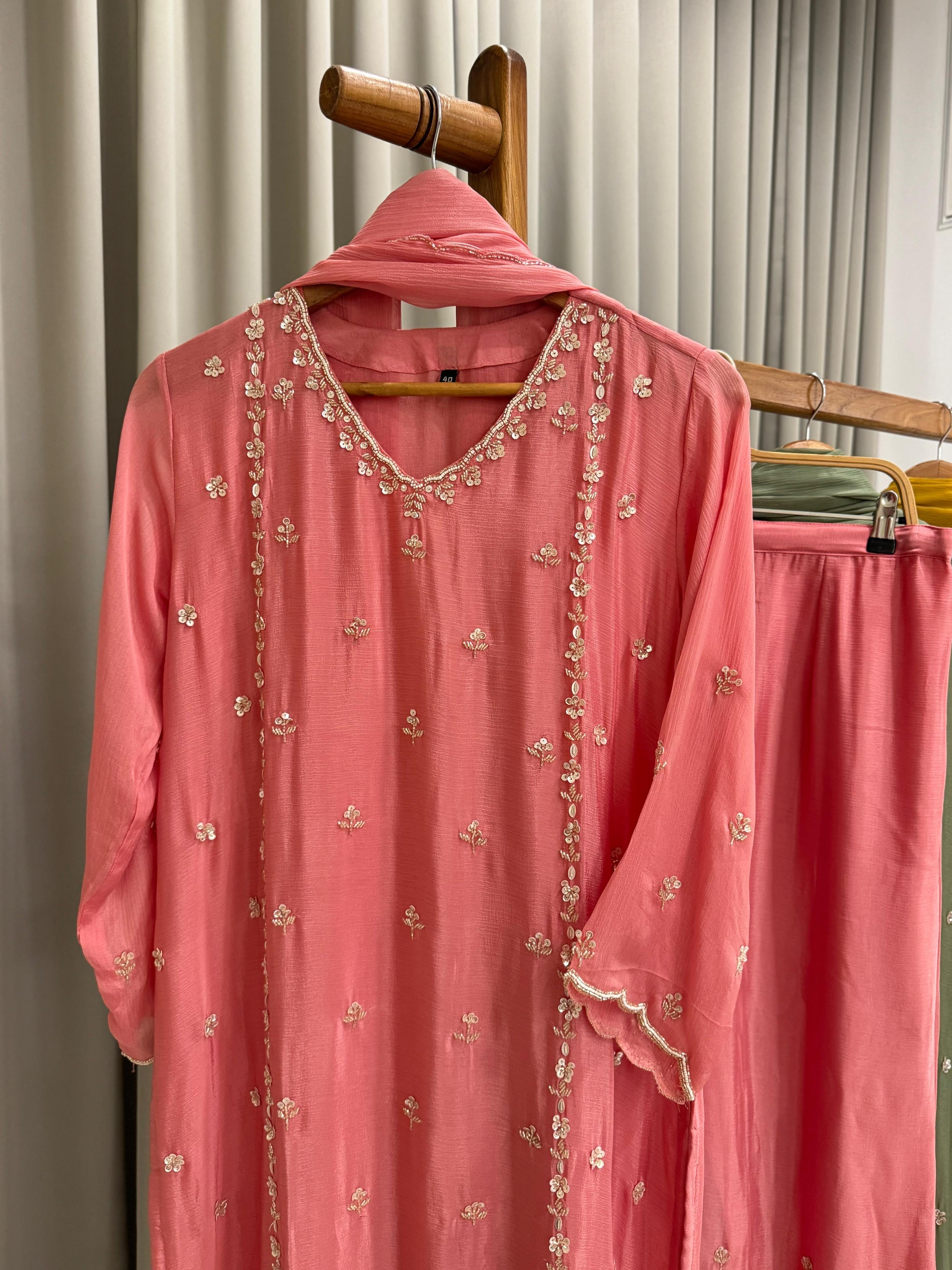 Handworked Premium Ready to wear suit-7690