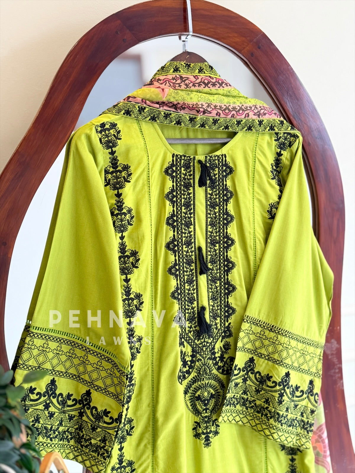 Classic Embroidered Suit Set