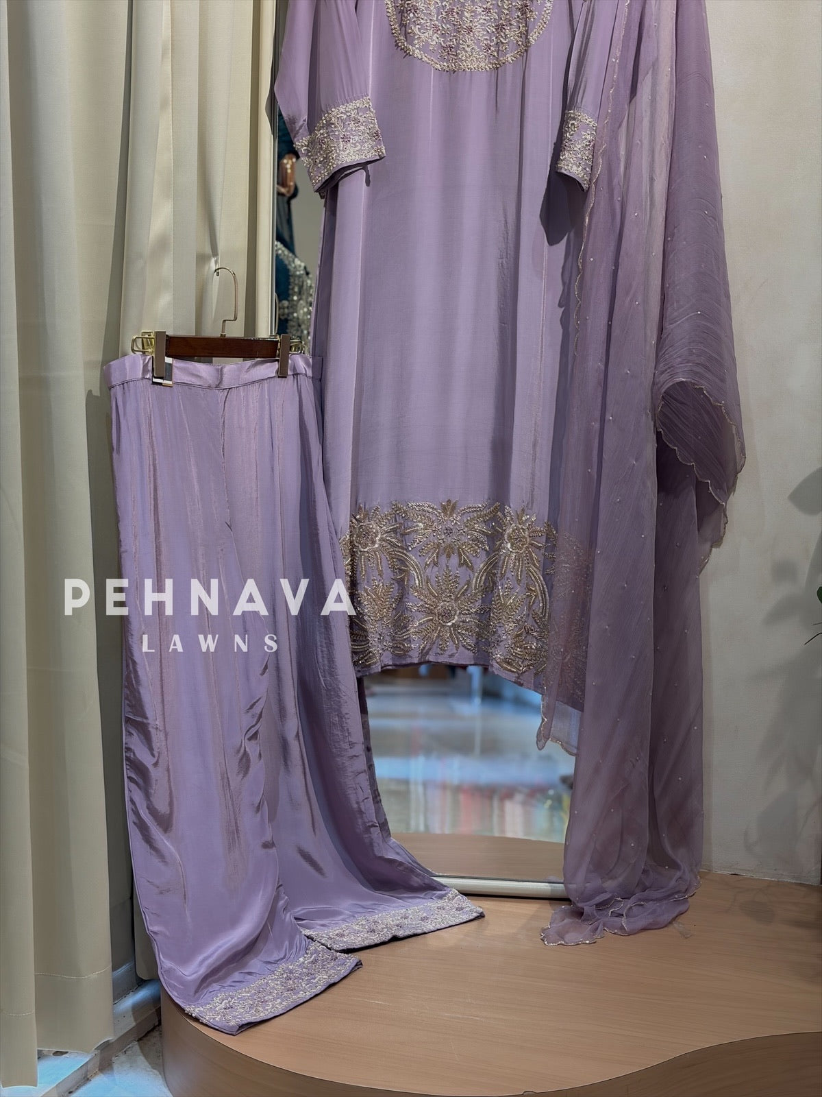 Premium zardosi Handworked Suit-11290