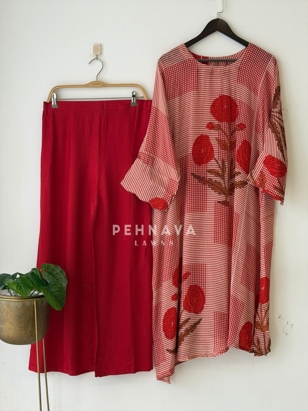 Floral Printed Two Piece Set 5198