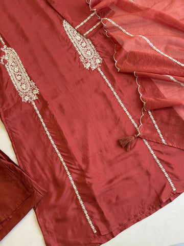 Three Piece Ethnic Suit Set