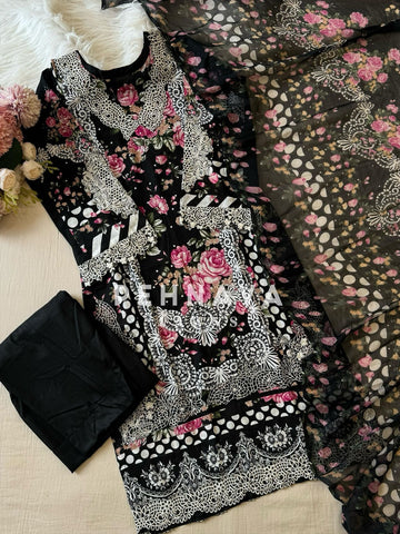 Comfy Cotton Essentials Suit-3888