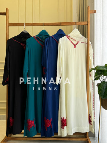 A-Line Slit Suit - Pehnava Lawns