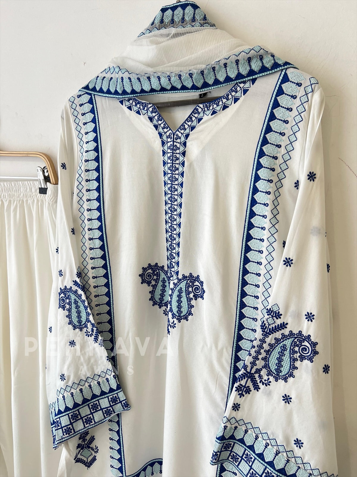 Classic Rayon Work Suit-139 - Pehnava Lawns