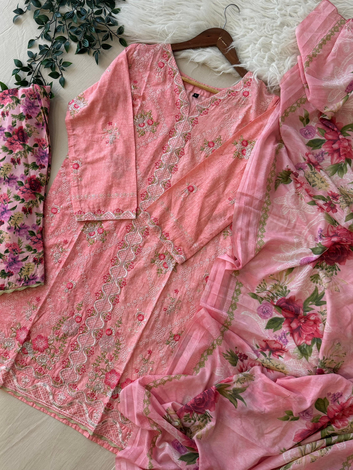 Pink Trendy Farshi Salwar