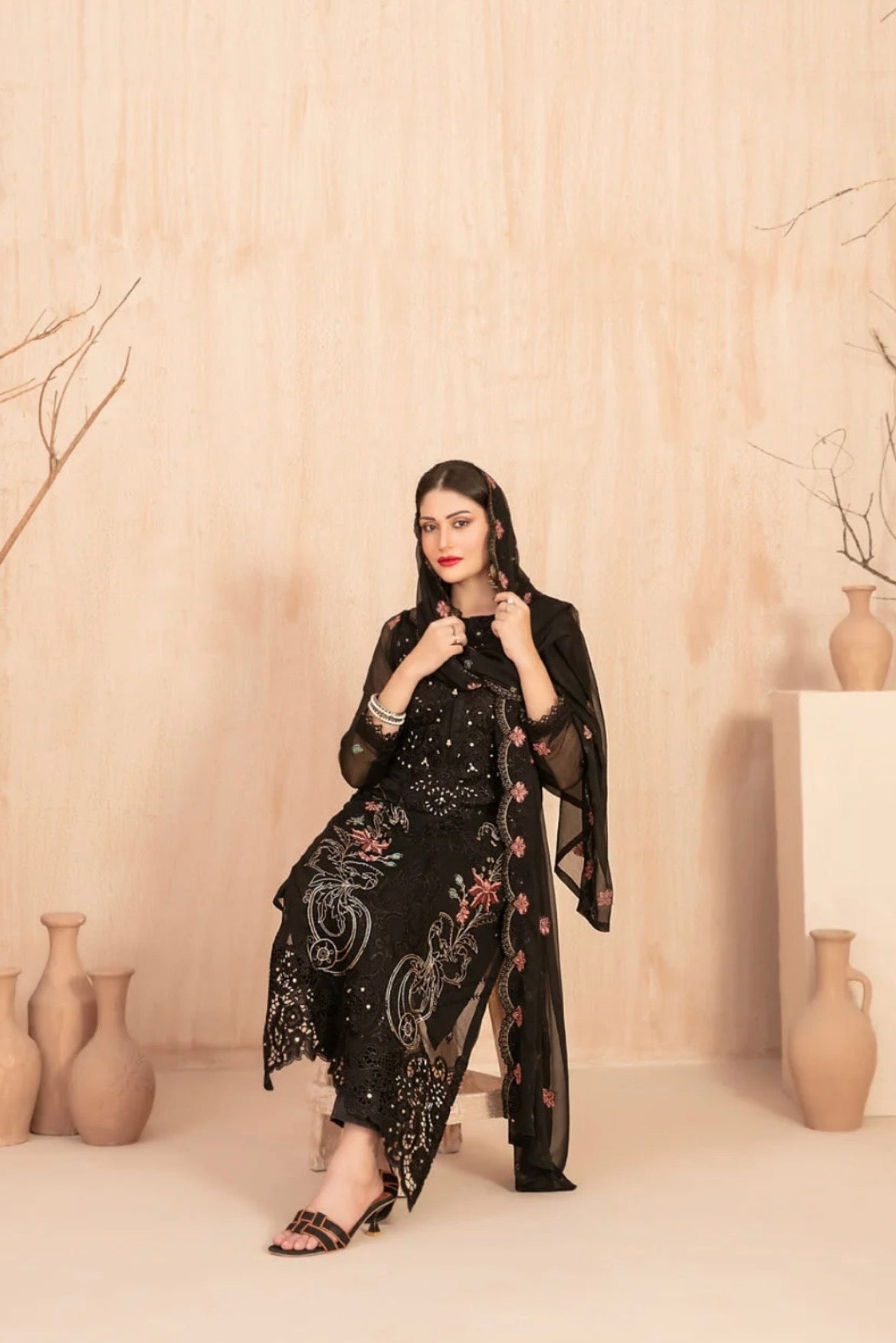 Tawakkal Afsanay Premium Semi Stitched Suit D-4920