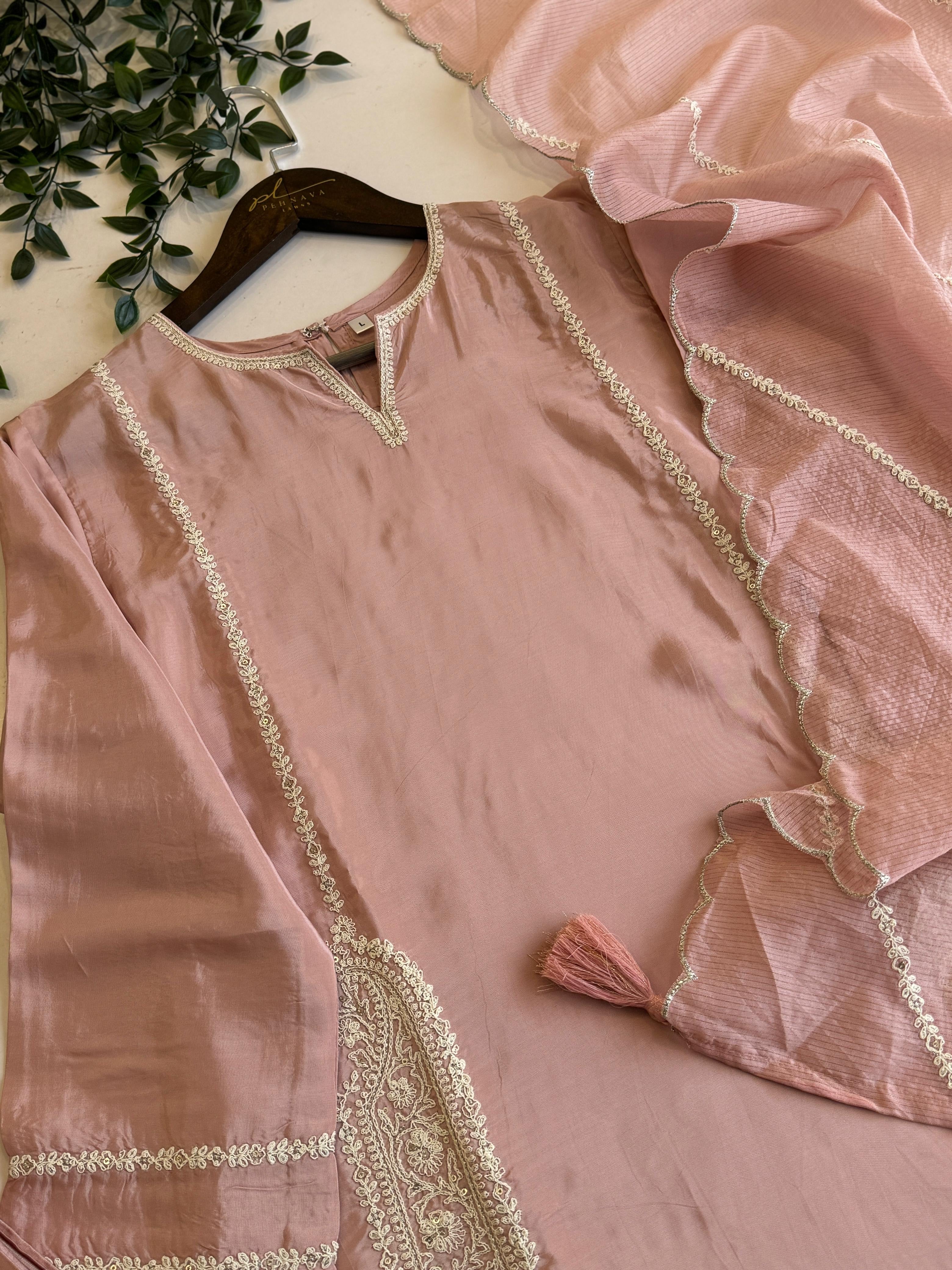 Three Piece Ethnic Suit Set