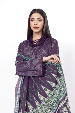 Khaadi Unstitched Printed Lawn suit-0120