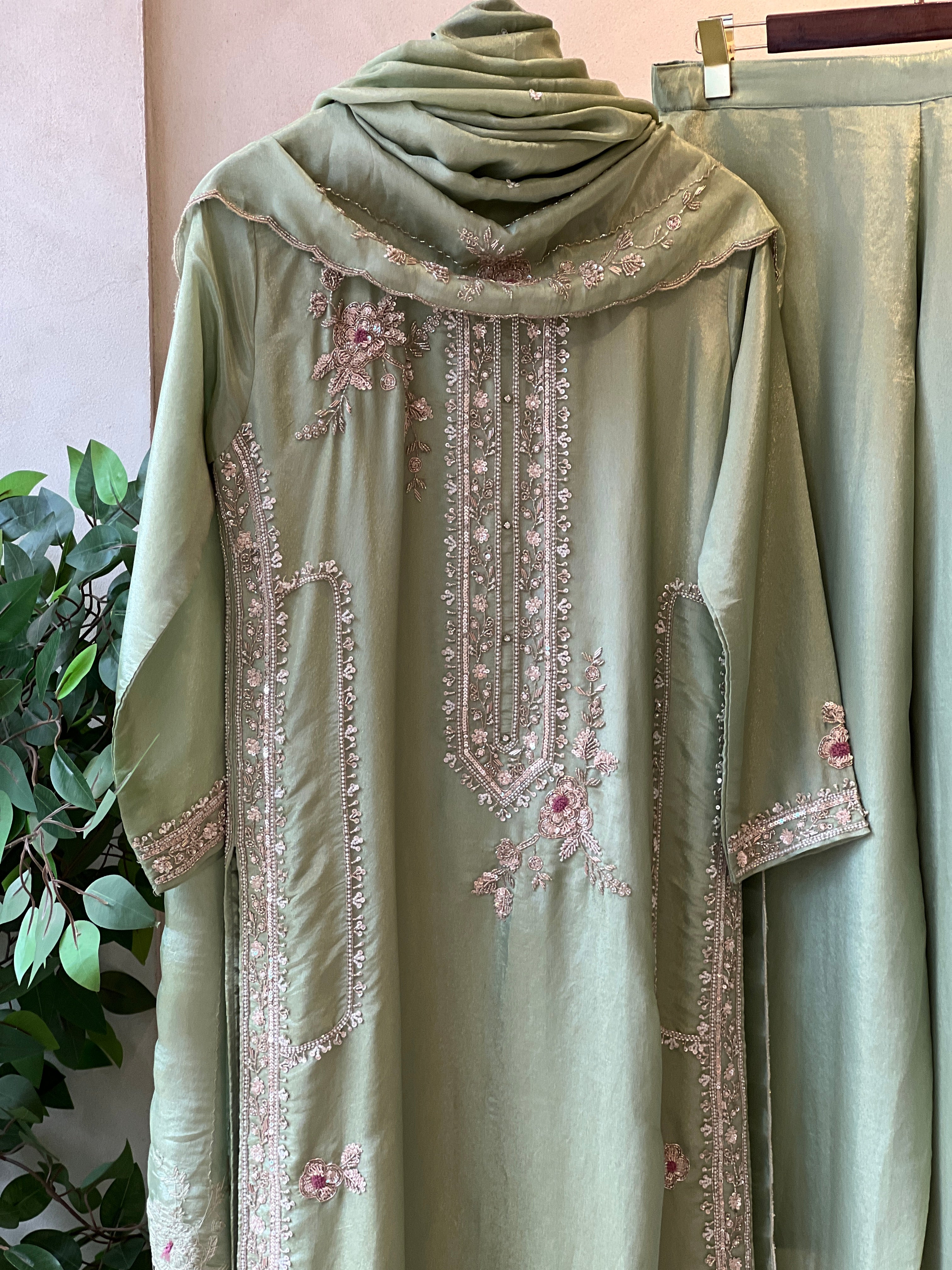 Premium hand worked suit