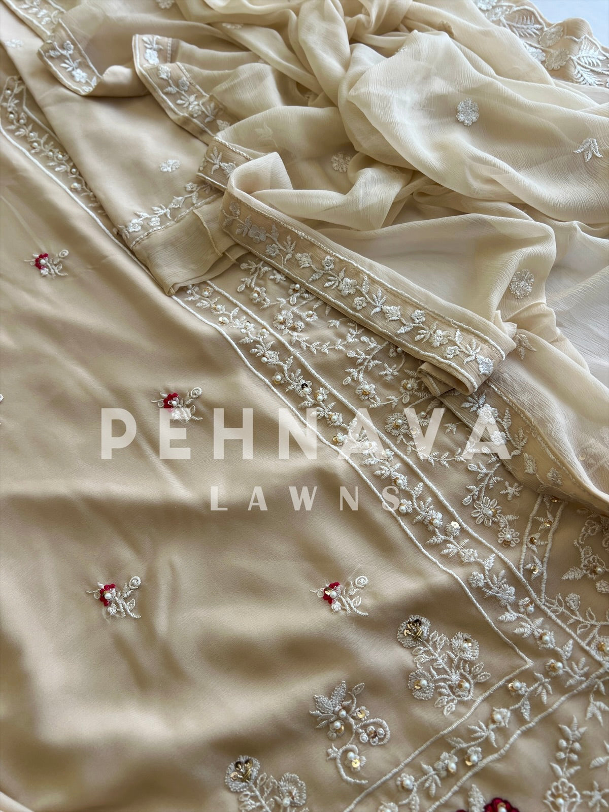 Premium Agha Noor’s Chiffon Suit-1626