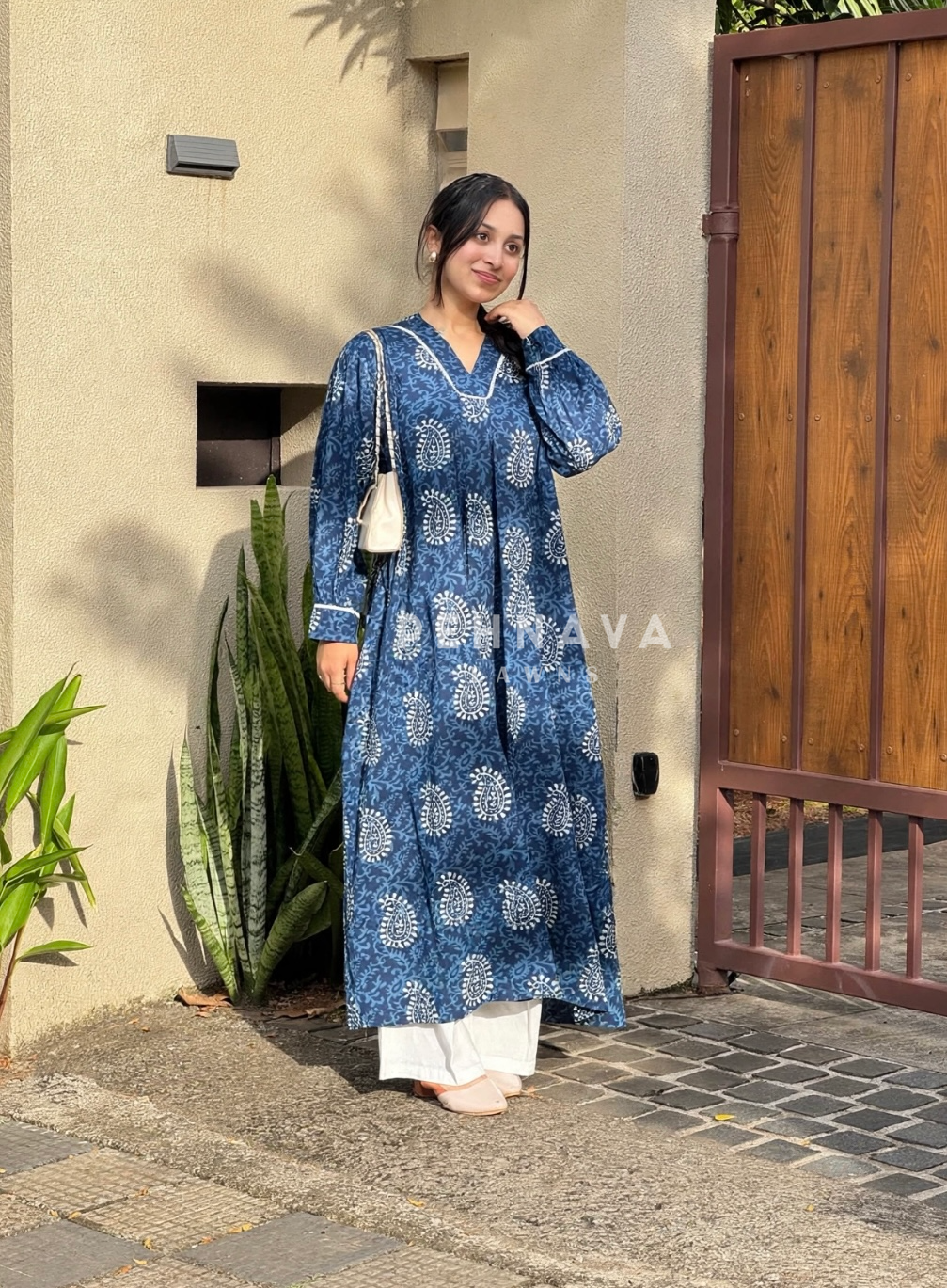Daily Wear Cotton Printed Suit Set-B231