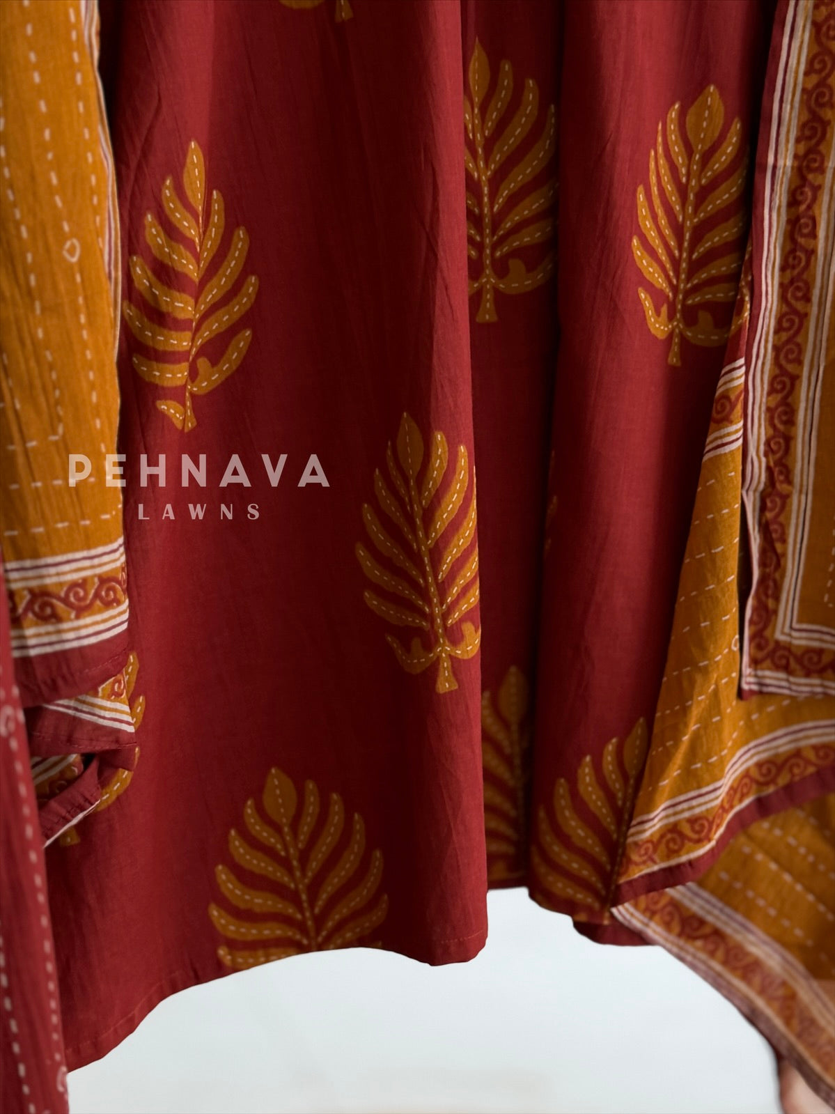 Printed Cotton Suit Set