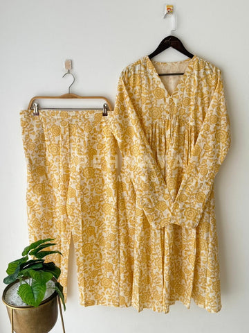 Casual Print Kurtha Suit-