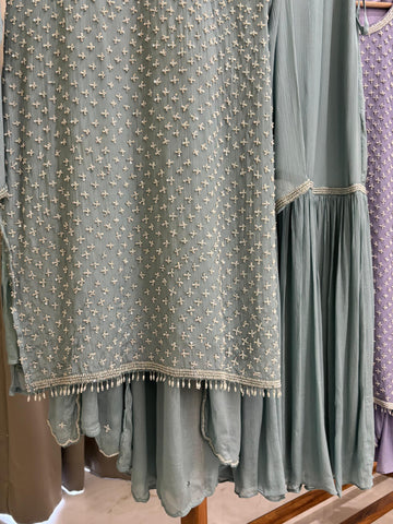 Handworked Premium Ready to wear suit-7892
