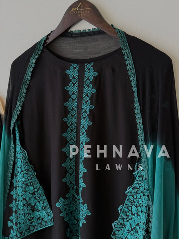 Embroidered Rayon Farshi Salwar