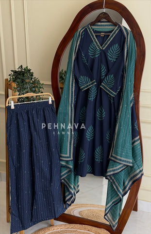 Printed Cotton Suit Set
