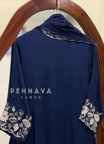 Premium Handworked Chinnon Suit-18355