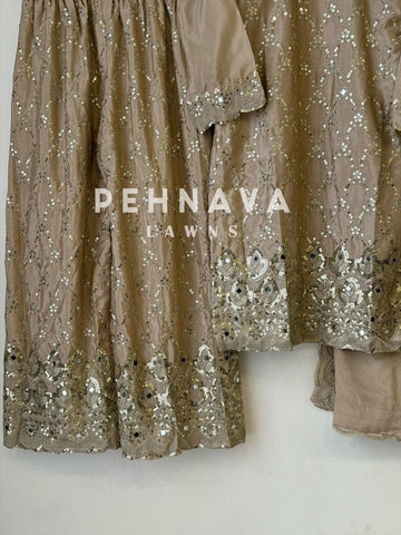 Party Wear Sharara Suit-839