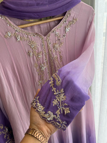 Premium Zardozi Handworked Anarkali Suit