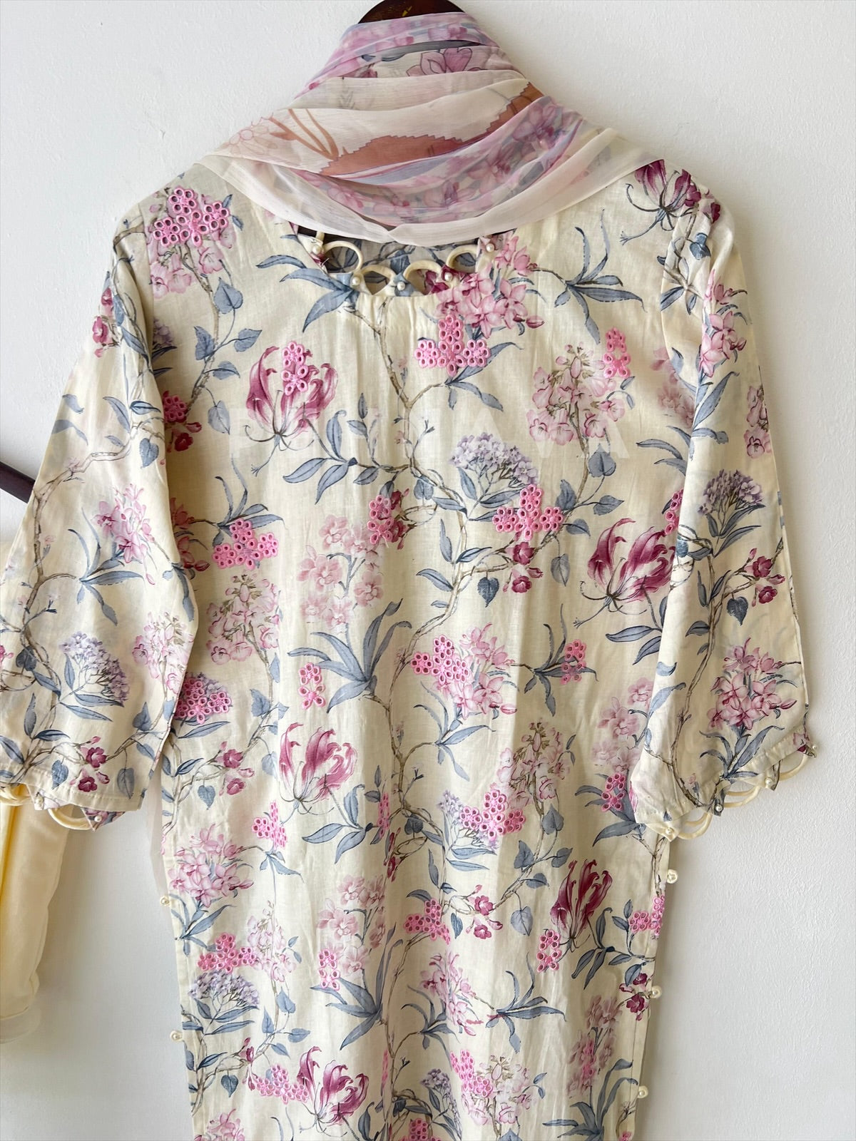 Floral Lawn Suit