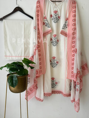 Cotton Suit with Dupatta