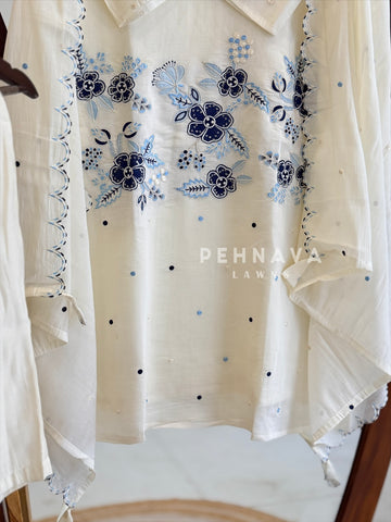 Floral Embroidered Ensemble 2025
