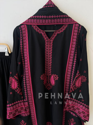 Classic Rayon Work Suit-139 - Pehnava Lawns