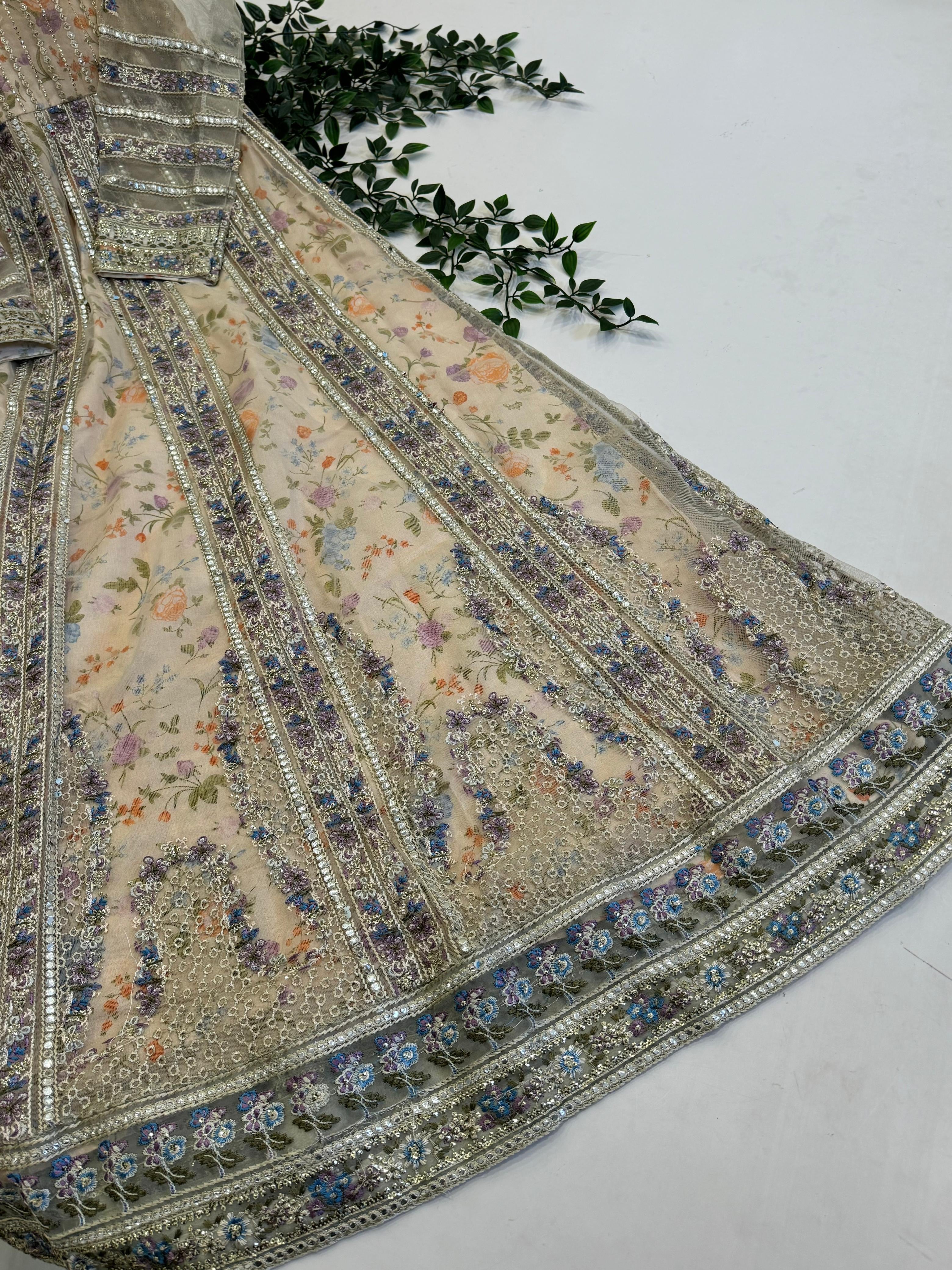 Vintage Grace Pastel Suit