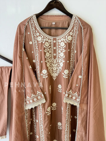 Cotton Embroidered Suit-12882 - Pehnava Lawns