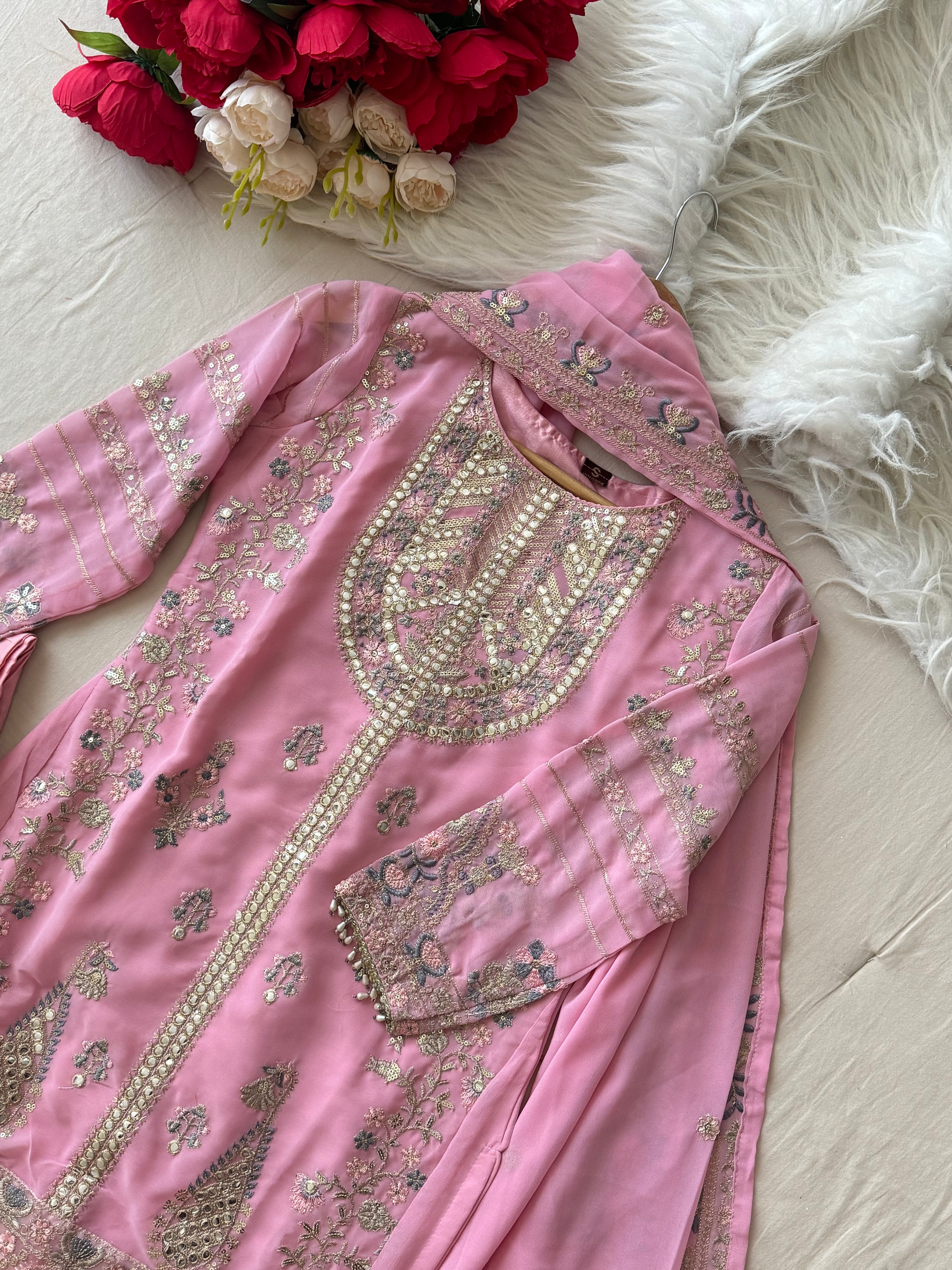 Teenagers– Ready to Wear Georgette suit 1022