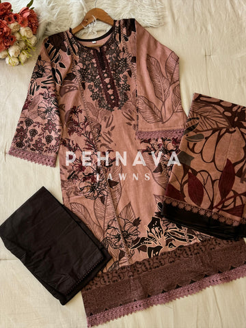 Timeless Floral Print Ready-to-Wear Suit Set-4