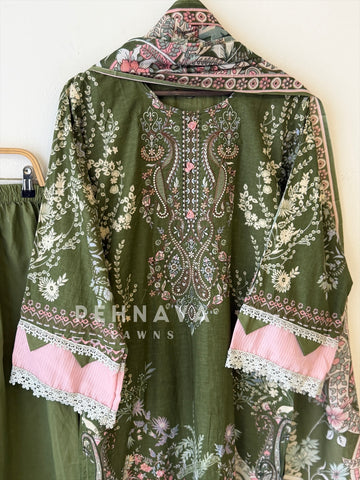 Embroidered Casual Ready To Wear Suit 003